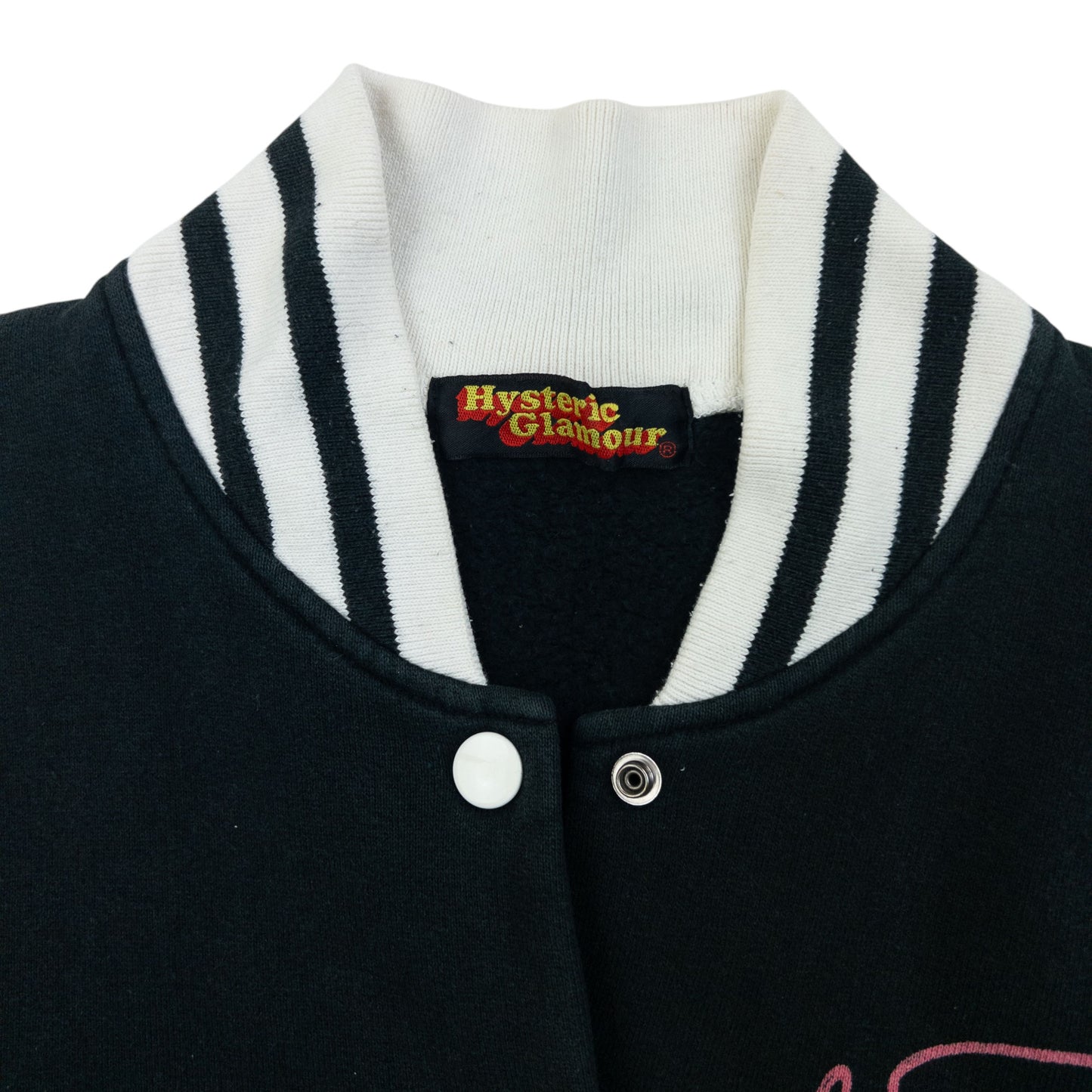 Vintage 90s Hysteric Glamour Evil Woman Varsity Jacket Womens Size M