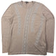 Vintage Burberry Lace Detail Long Sleeve T Shirt Size S