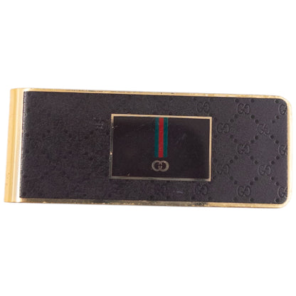 Vintage 90s Gucci Monogram Money Clip