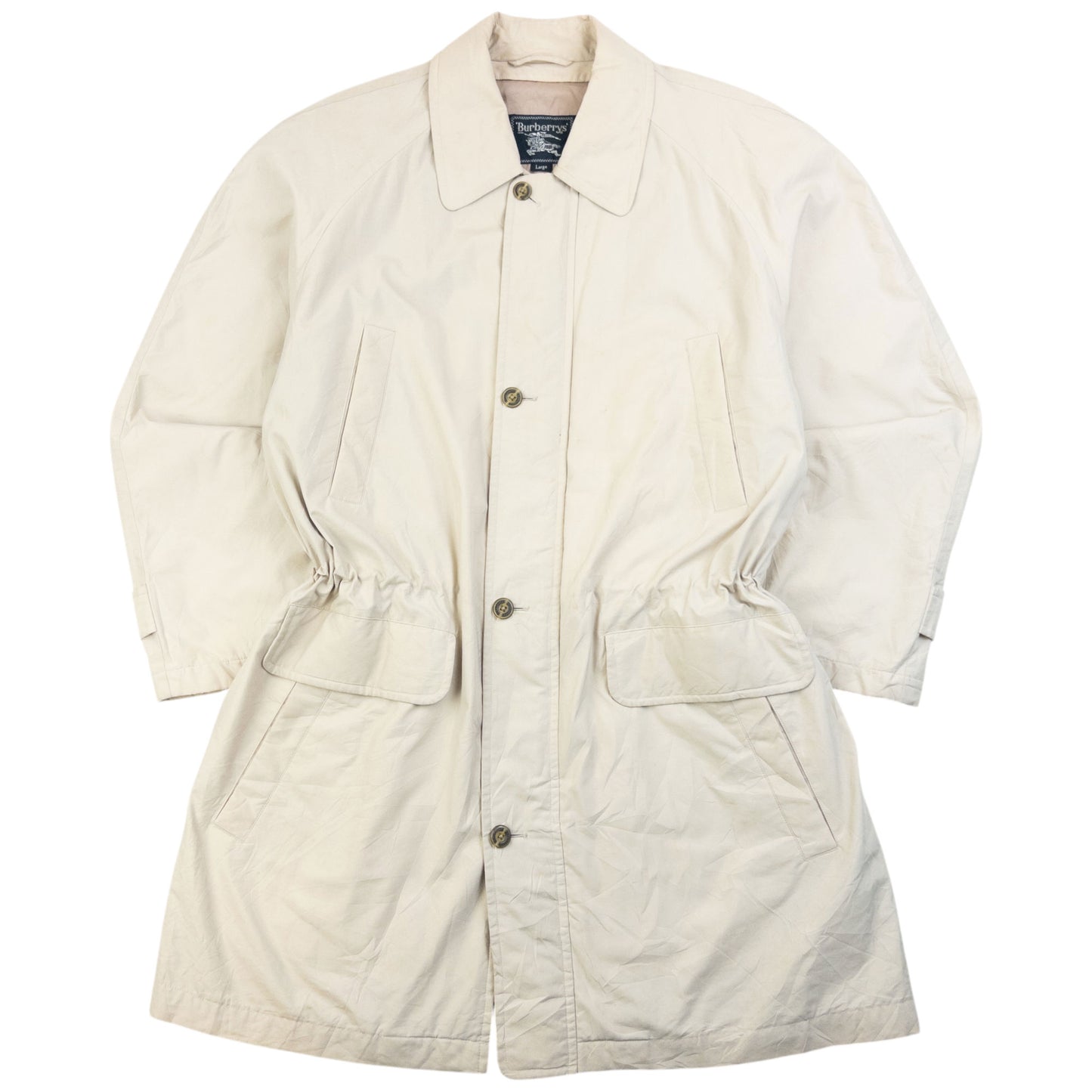 Vintage 90s Burberry Zip Up Jacket Size L
