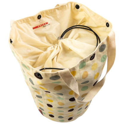 Vintage Prada Sport Polka Dot Convertible Tote Bag