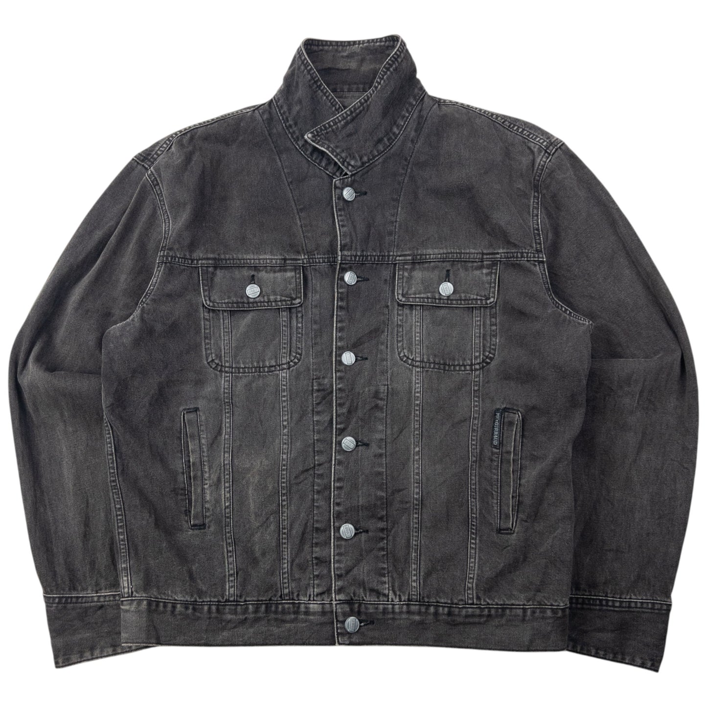 Vintage 2000s Marithe + Francois Girbaud Button Up Denim Jacket Size L