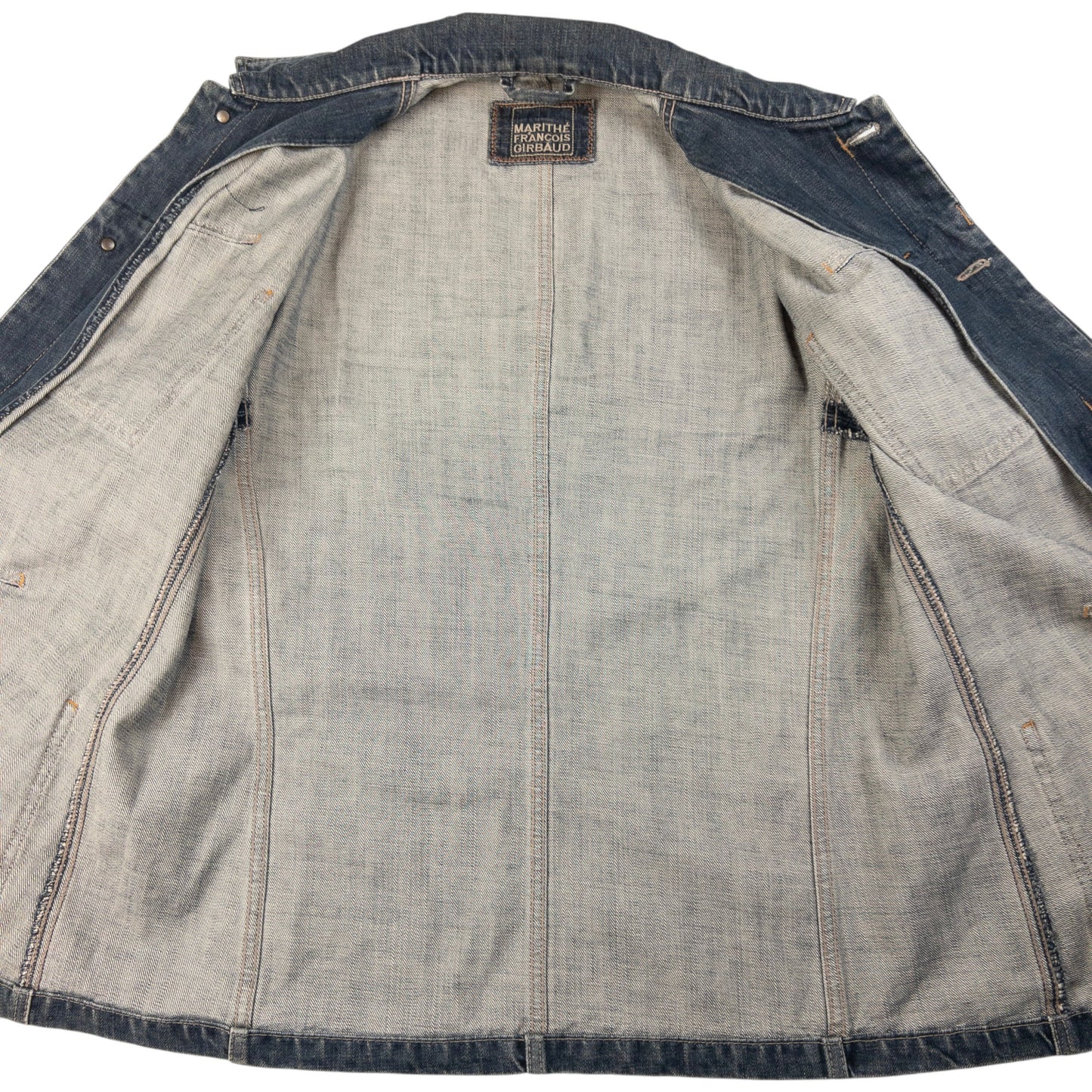 Vintage Marithe + Francois Girbaud Button Up Denim Jacket Size M