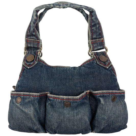 Vintage GAP Denim Cargo Shoulder Bag