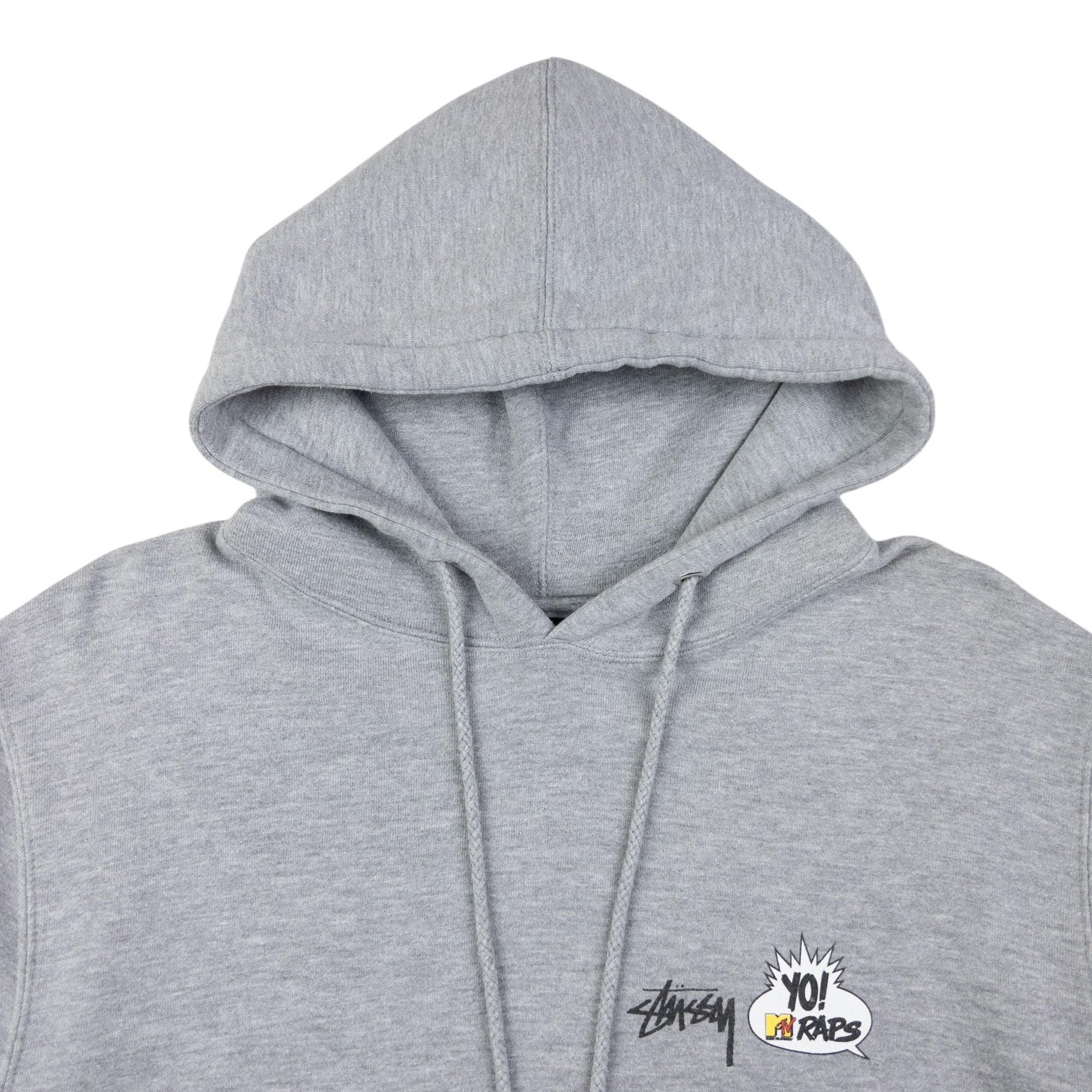 Vintage Stussy MTV Gang Starr Graphic Hoodie Size L