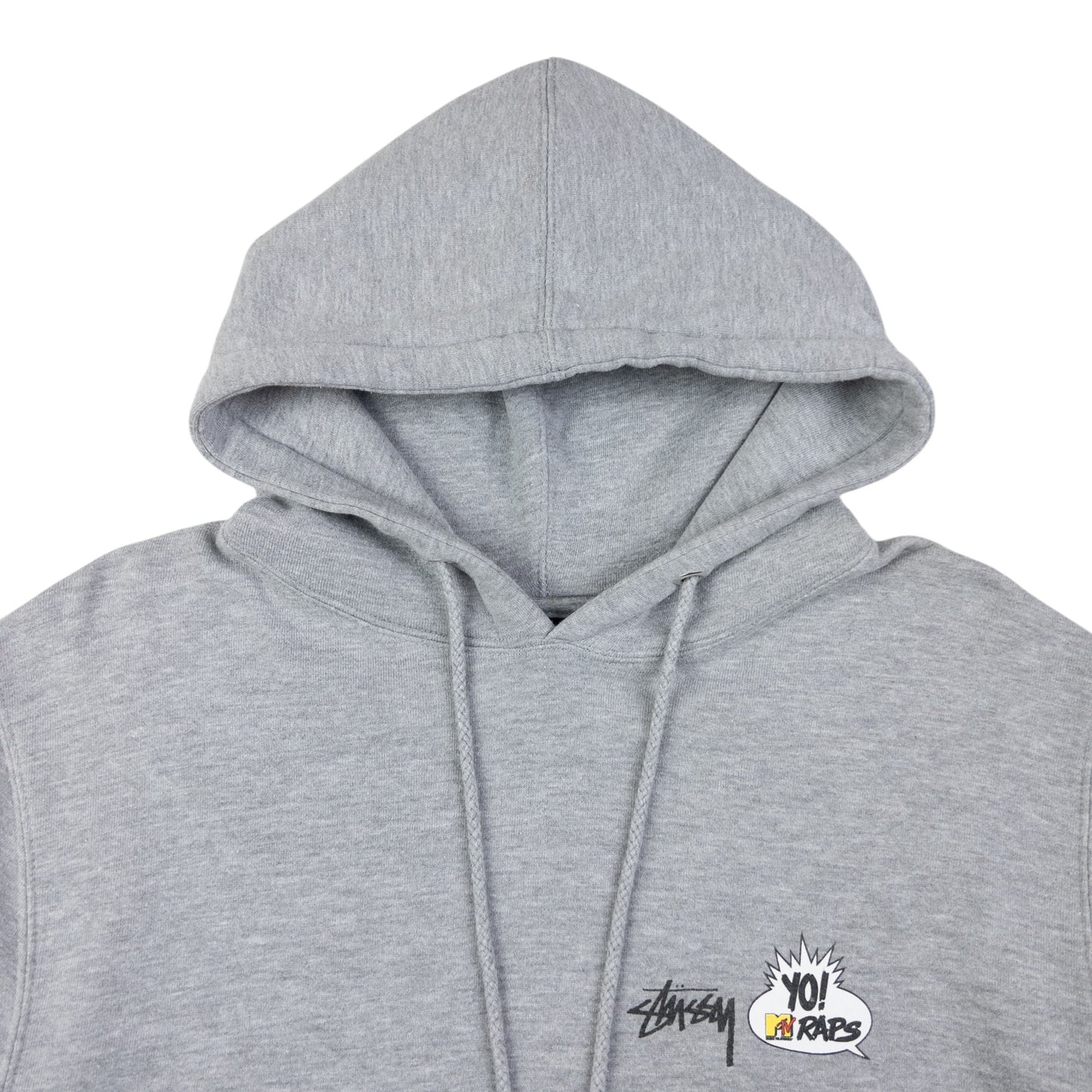 Vintage Stussy MTV Gang Starr Graphic Hoodie Size L