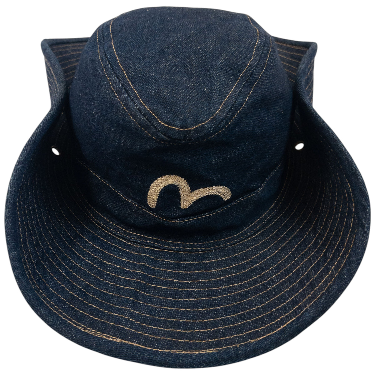 Vintage 2000s Evisu Gull Japanese Denim Hat