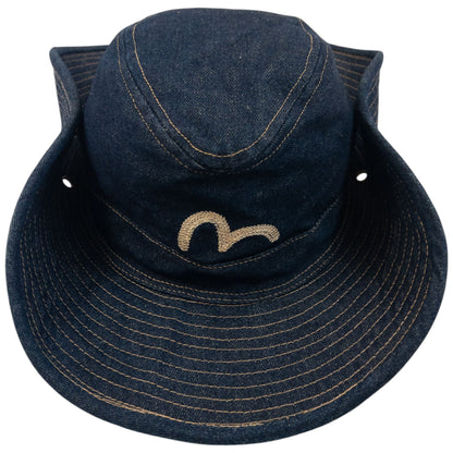 Vintage 2000s Evisu Gull Japanese Denim Hat