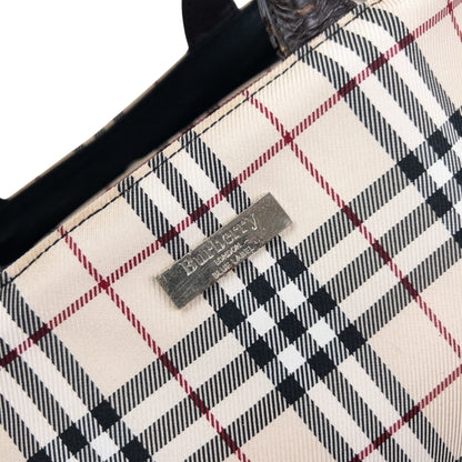 Vintage 2000s Burberry Blue Label Nova Check Handbag