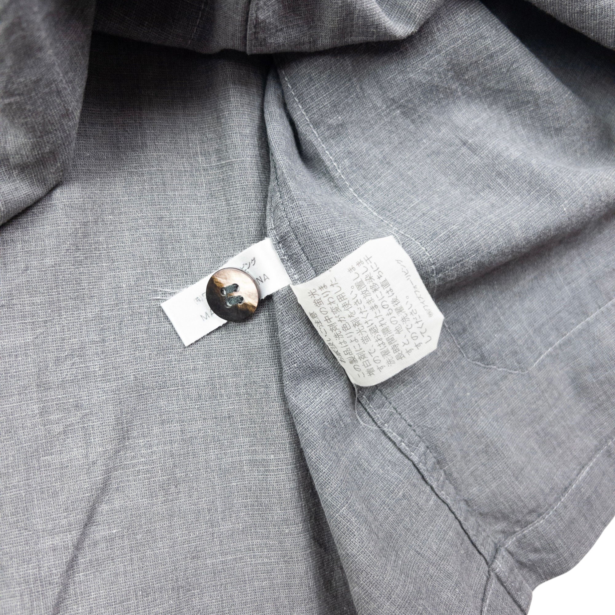 Vintage Yohji Yamamoto Long Sleeve Button Up Shirt Size S