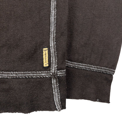 Vintage Armani Jeans Reversible Zip Up Jumper Size M