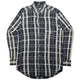 Vintage Armani Jeans Checkered Long Sleeve Button Up Shirt Size M