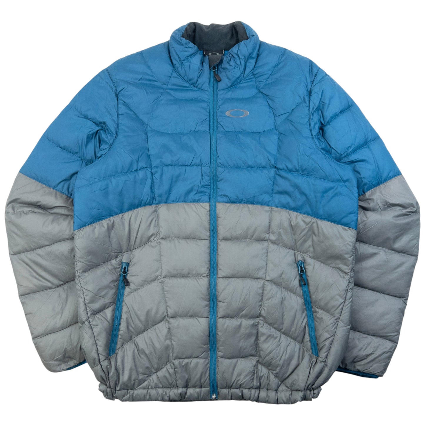 Vintage 2000s Oakley Zip Up Puffer Jacket Size L