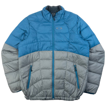 Vintage 2000s Oakley Zip Up Puffer Jacket Size L