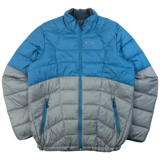 Vintage 2000s Oakley Zip Up Puffer Jacket Size L