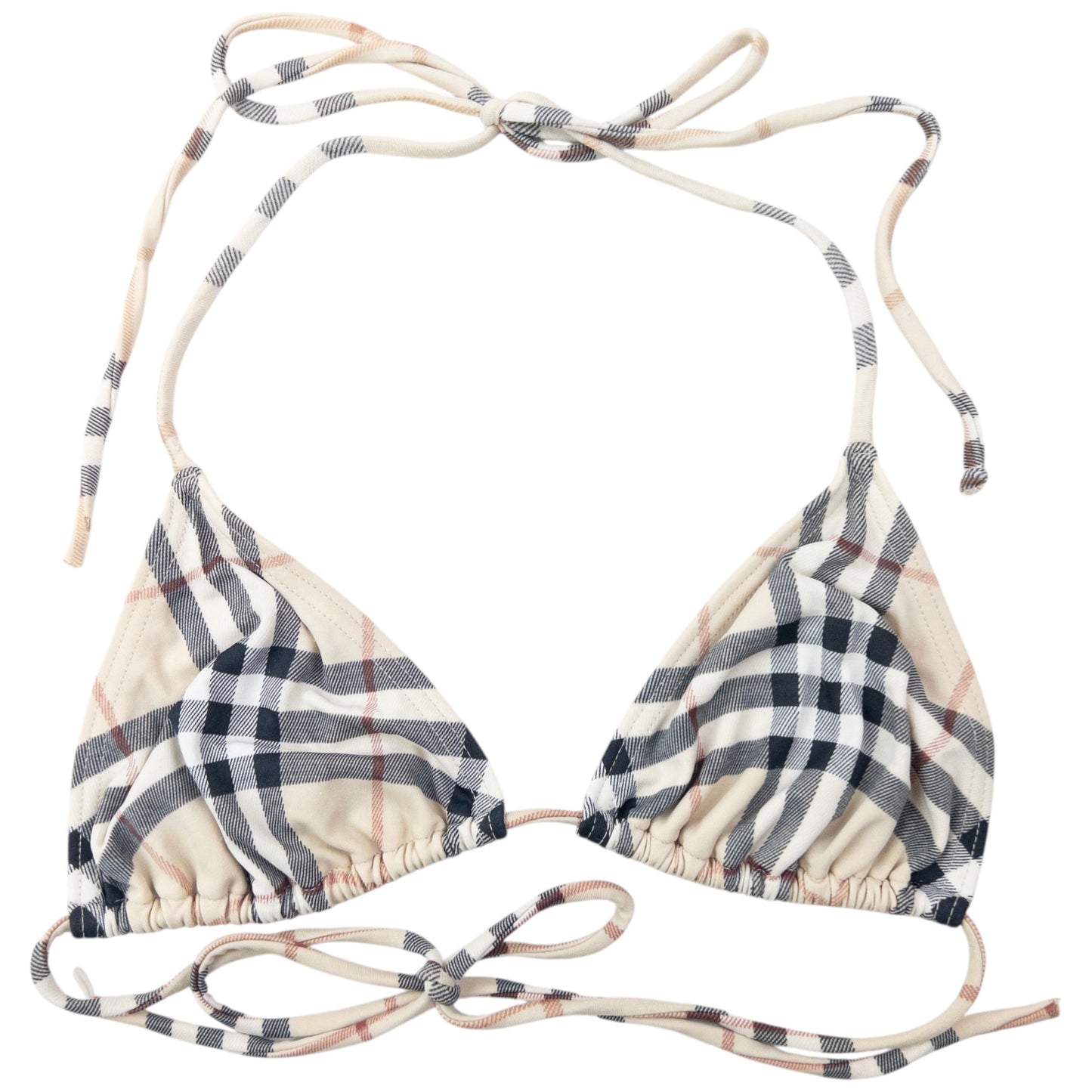 Vintage 2000s Burberry Nova Check Bikini Set Womens Size M