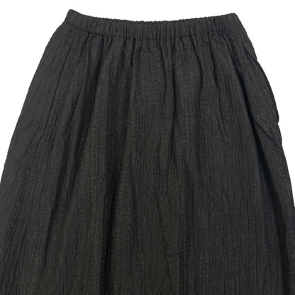 Vintage 90s Plantation By Issey Miyake Crinkle Skirt Womens One Size
