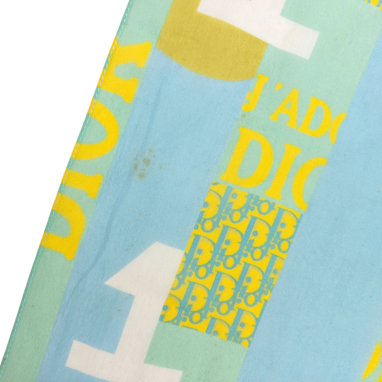 Vintage 2005 Dior Monogram Silk Scarf