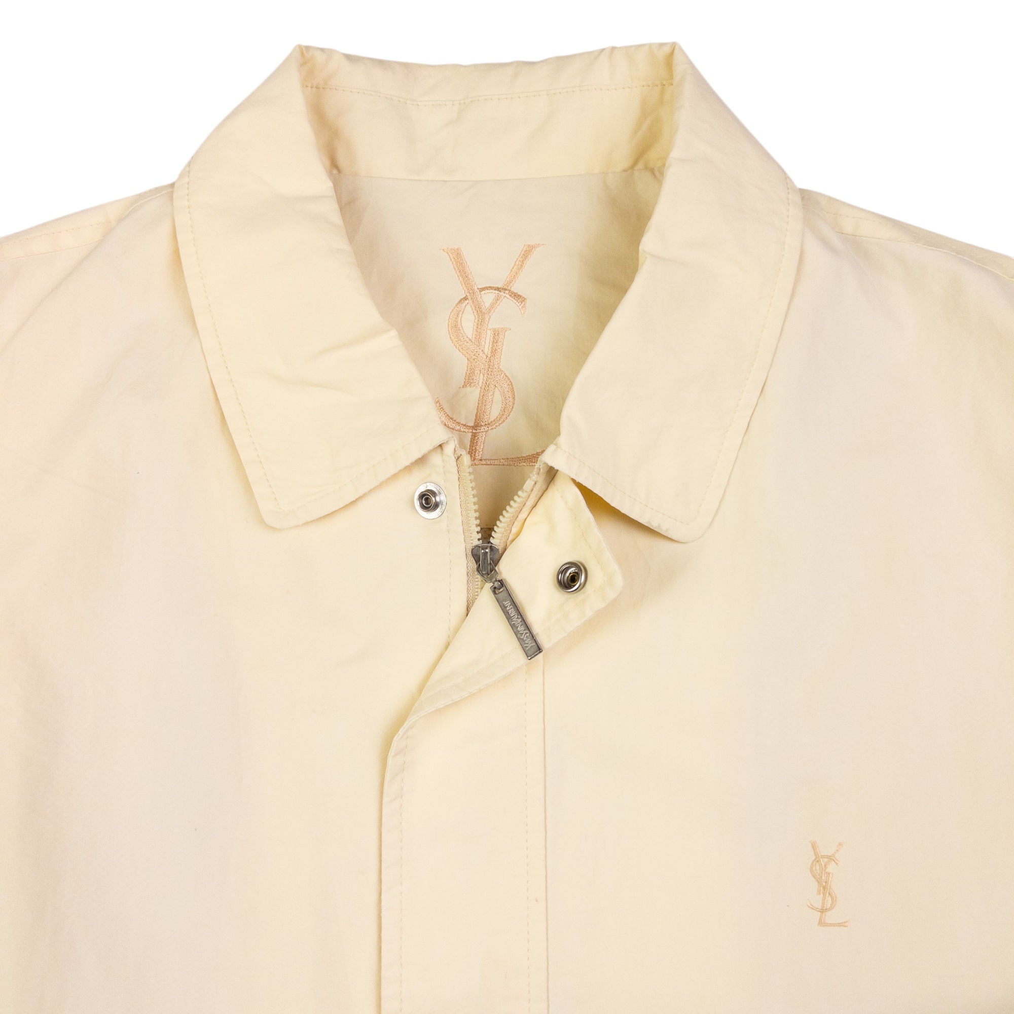 Vintage YSL Yves Saint Laurent Harrington Jacket Size L