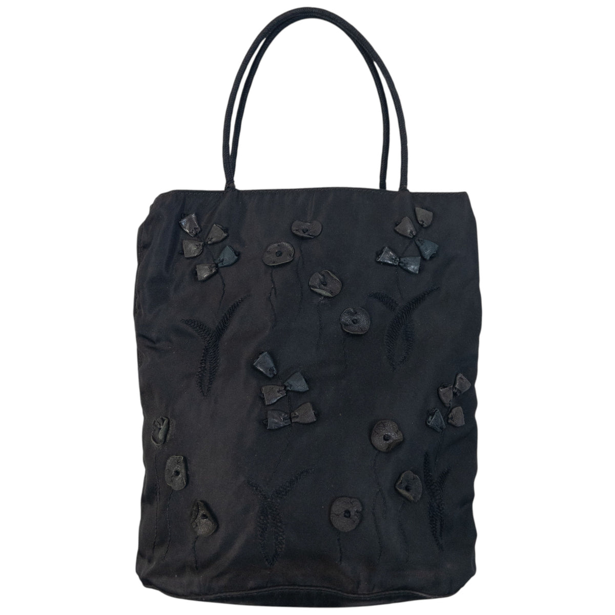 Vintage 2000s Prada Floral Handbag
