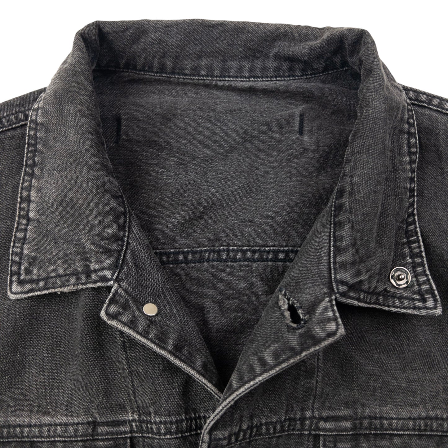 Vintage 2000s Marithe + Francois Girbaud Button Up Denim Jacket Size L