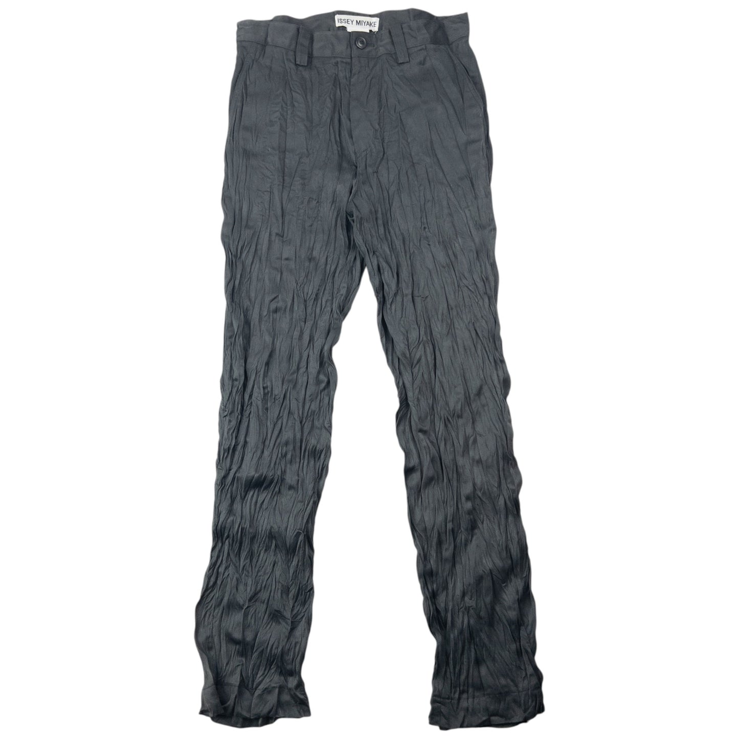 Vintage 90s Issey Miyake Crinkle Textured Trousers Size W29