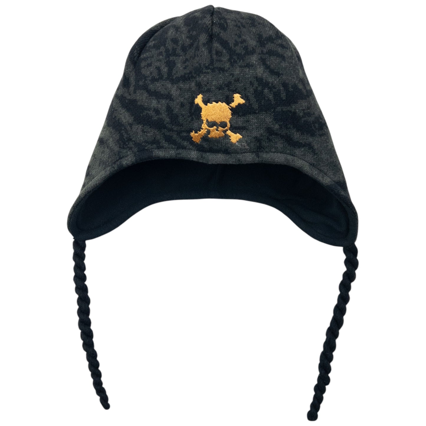 Vintage Oakley Skull Camo Fleece Lined Trapper Hat