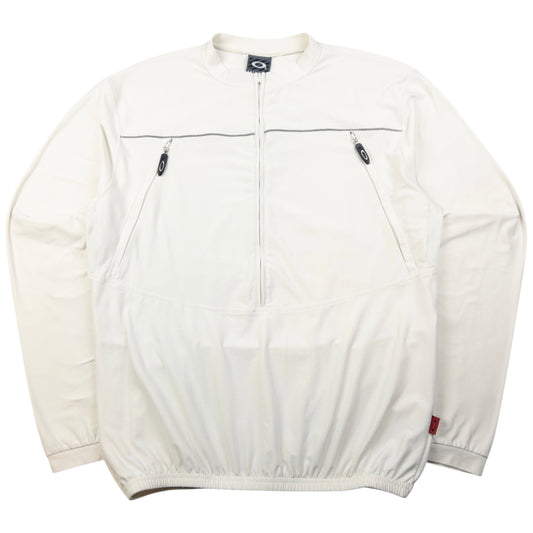 Vintage Oakley Half Zip Lightweight Jacket Size M