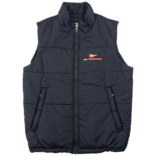 Vintage Prada Sport Luna Rossa Zip Up Puffer Gilet Size S