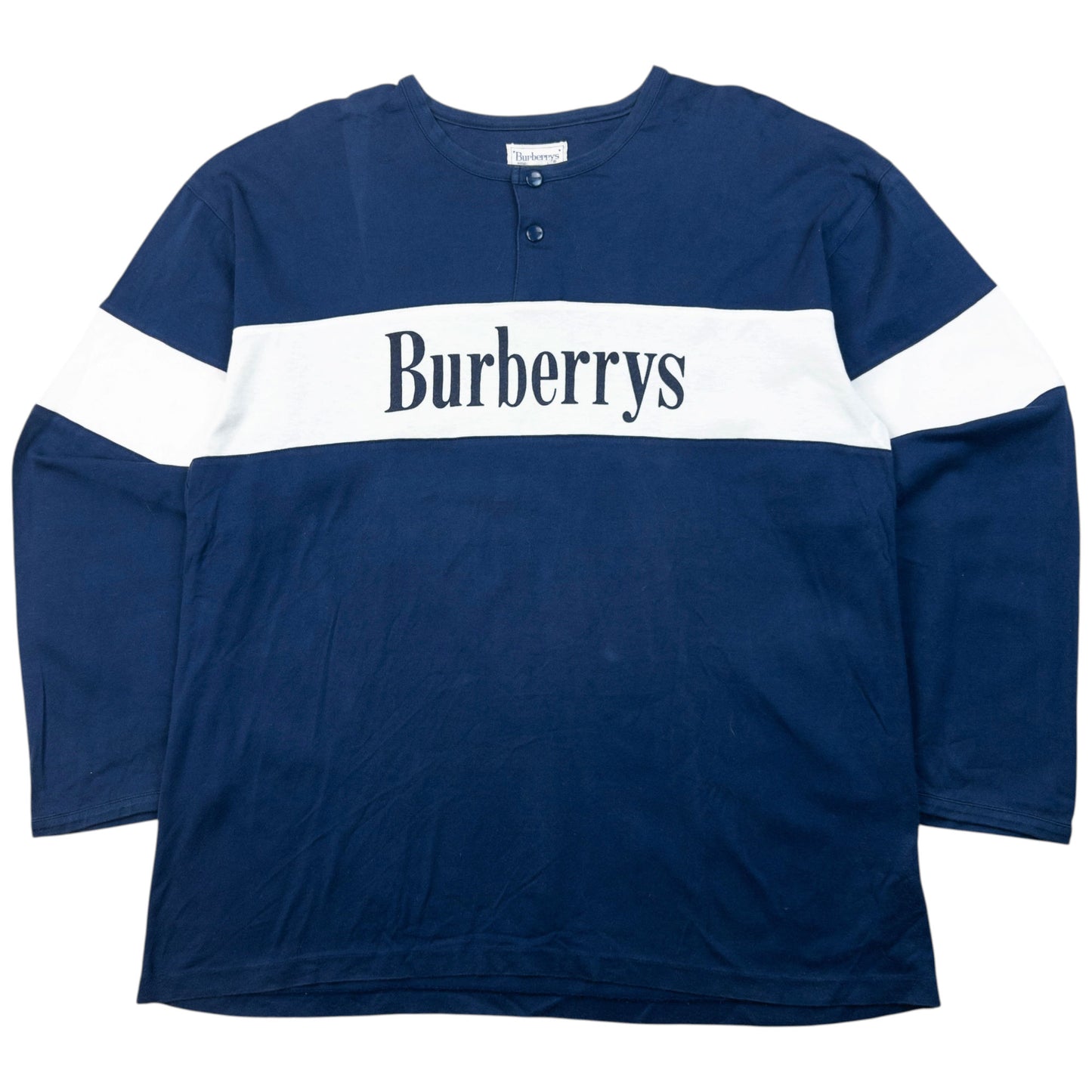 Vintage 90s Burberry Long Sleeve T Shirt Size S