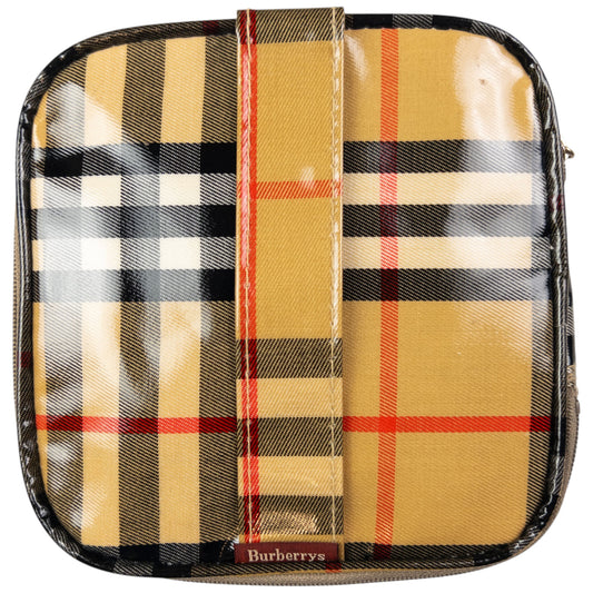 Vintage Burberry Nova Check Mini Travel Bag