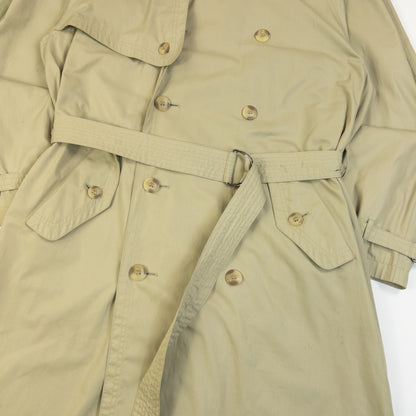 Vintage 80s YSL Yves Saint Laurent Belt Waist Trench Jacket Size XL
