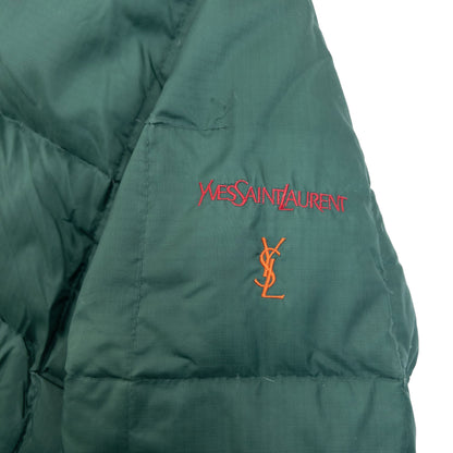Vintage 90s YSL Yves Saint Laurent Puffer Jacket Size XL