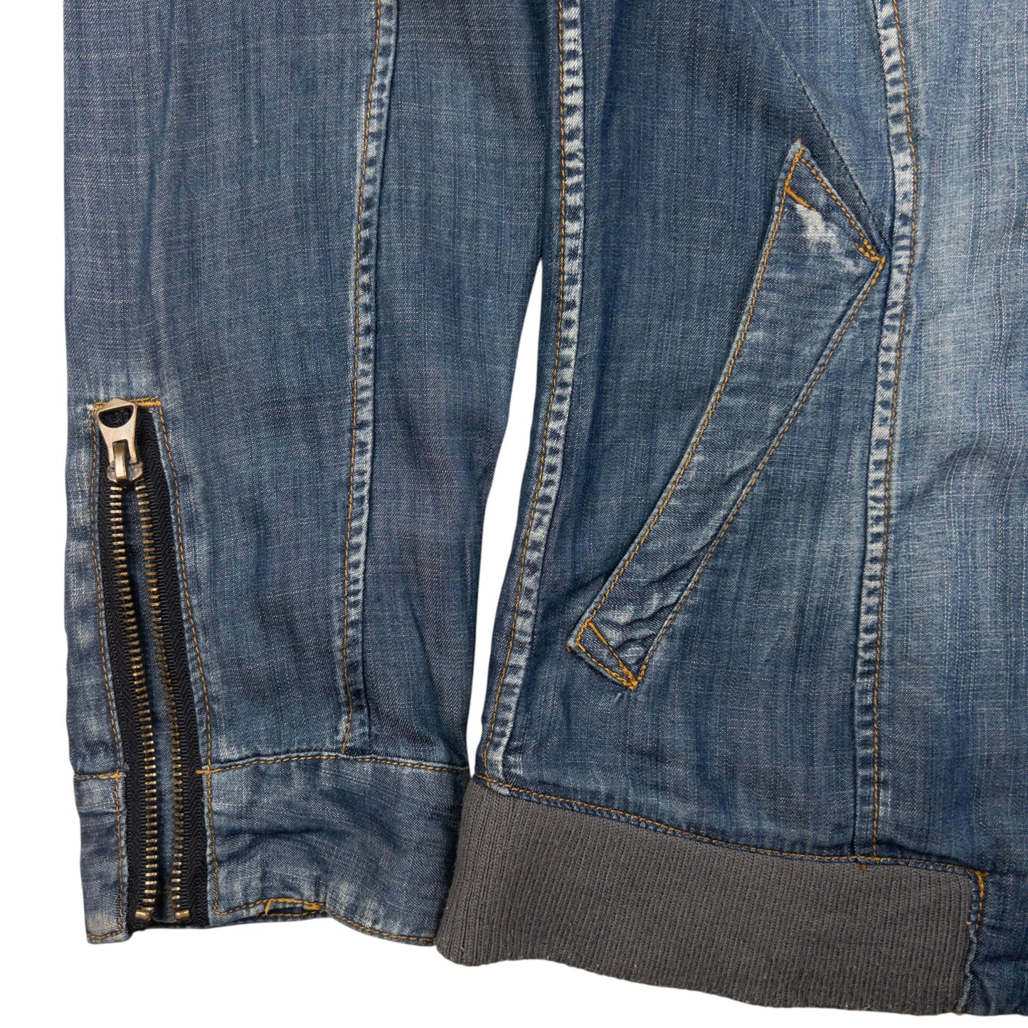 Vintage PPFM Lightweight Denim Jacket Womens Size S
