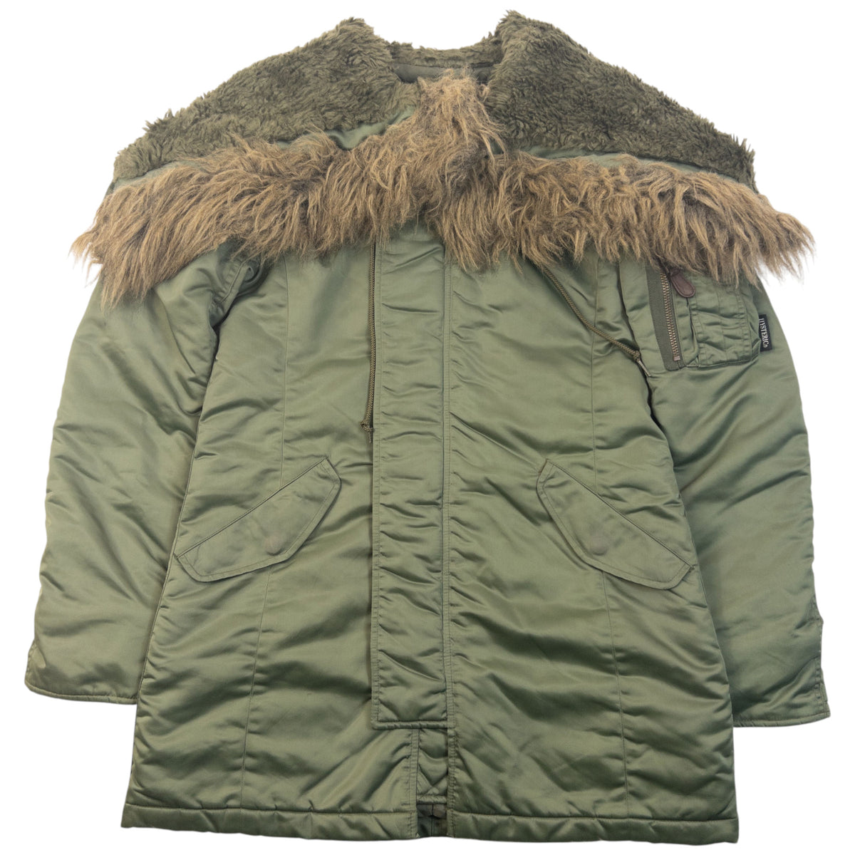 Vintage 90s Hysteric Glamour Fur Hood Cape Jacket Womens Size M