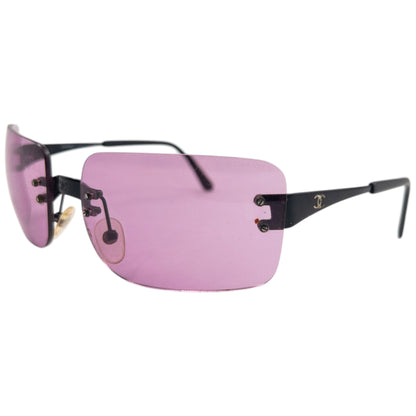 Vintage 2000s Chanel Rimless Sunglasses