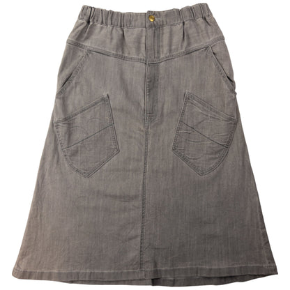 Vintage Mercibeaucoup By Issey Miyake Denim Skirt Womens Size W28