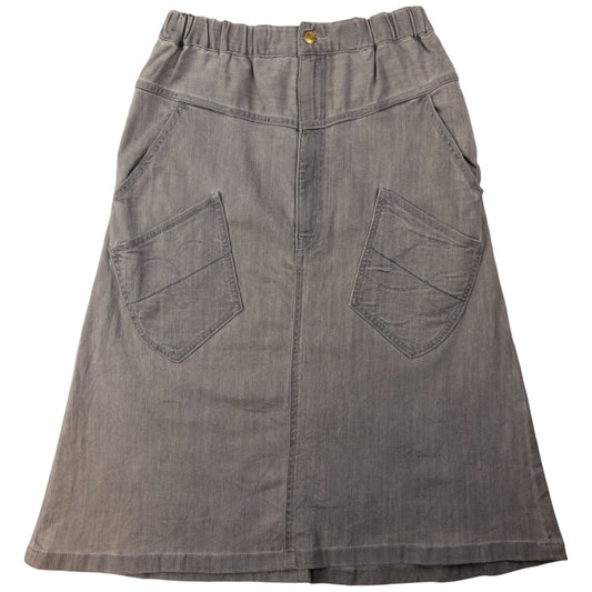 Vintage Mercibeaucoup By Issey Miyake Denim Skirt Womens Size W28