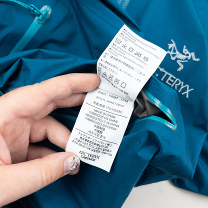 Arcteryx Zeta FL Goretex Lightweight Jacket Size M