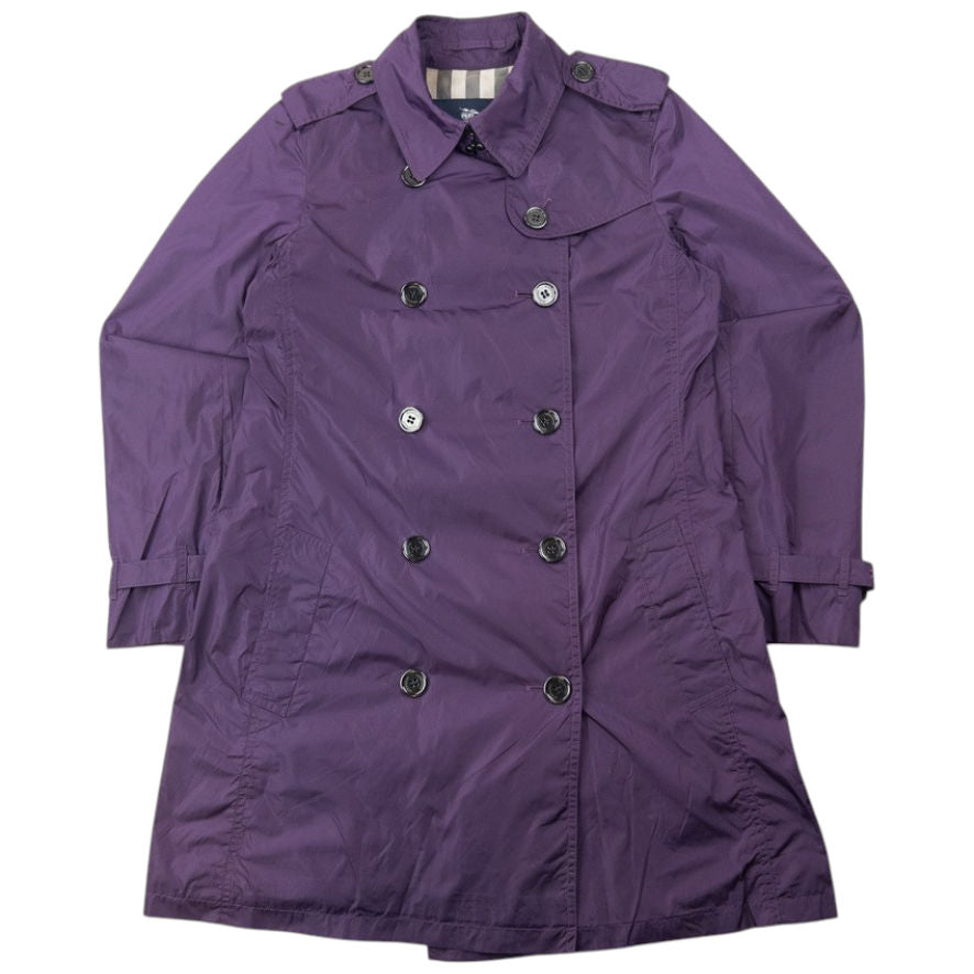 Vintage 2000s Burberry Lightweight Trench Jacket Womens Size L