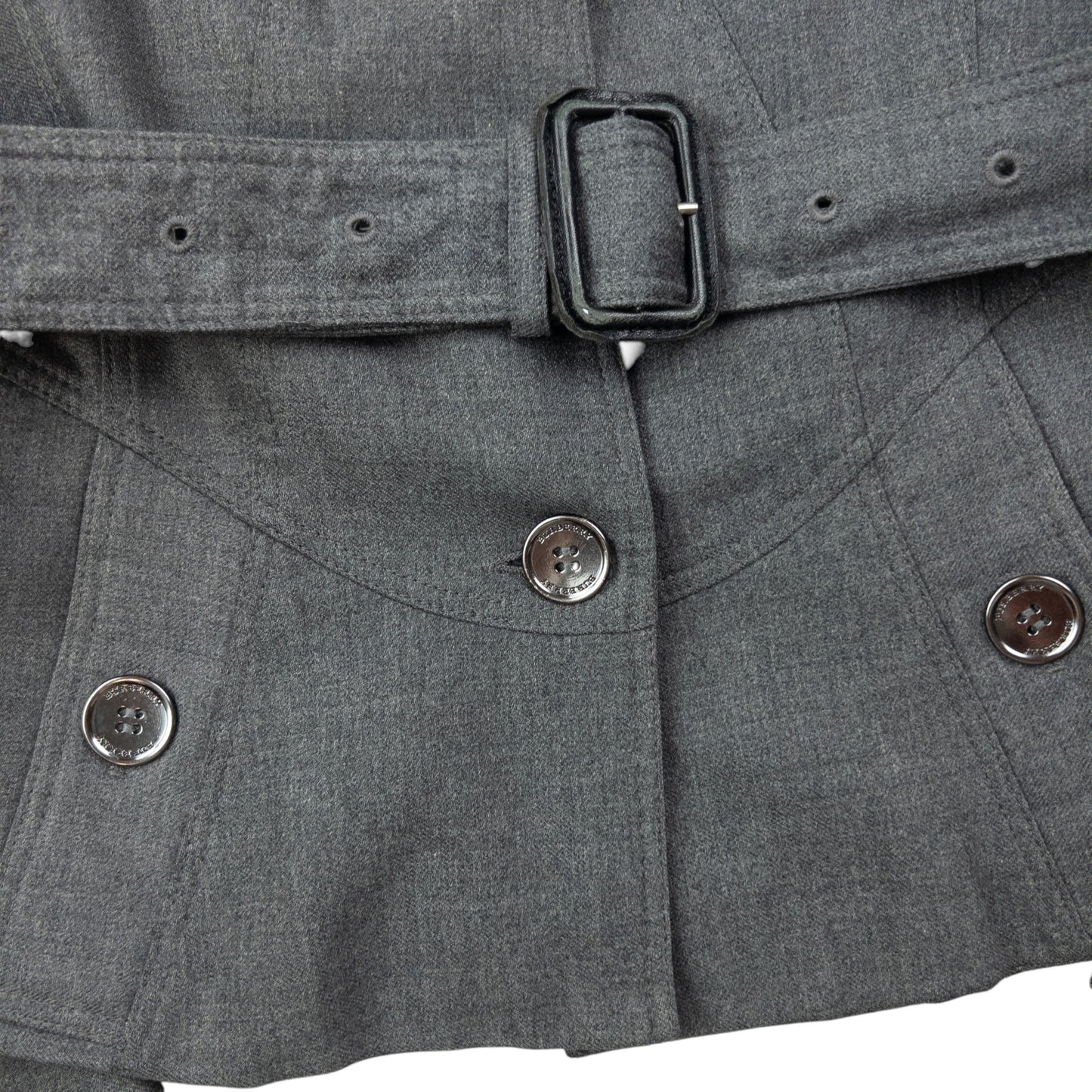 Vintage Burberry Belt Waist Jacket Womens Size S