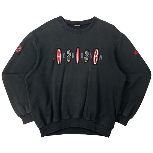 Vintage Nike Air Jordan Embroidered Sweatshirt Size XL