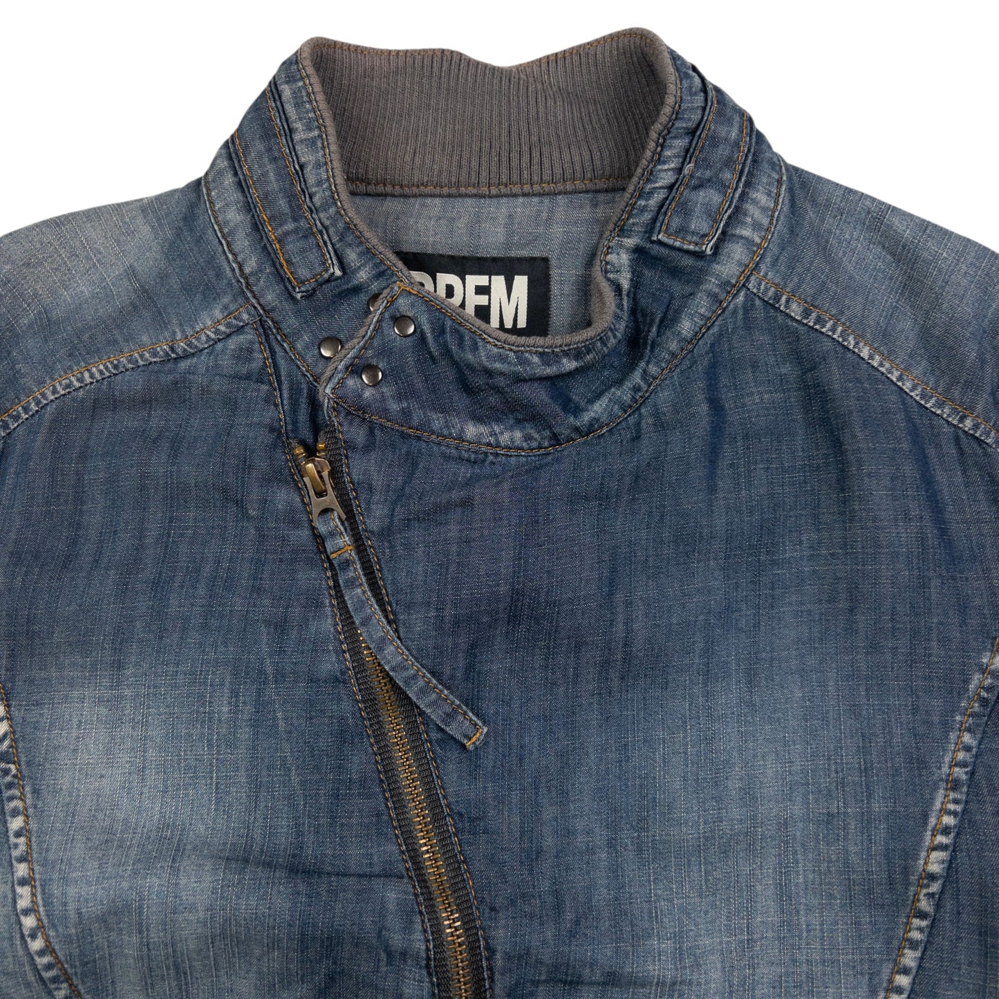 Vintage PPFM Lightweight Denim Jacket Womens Size S
