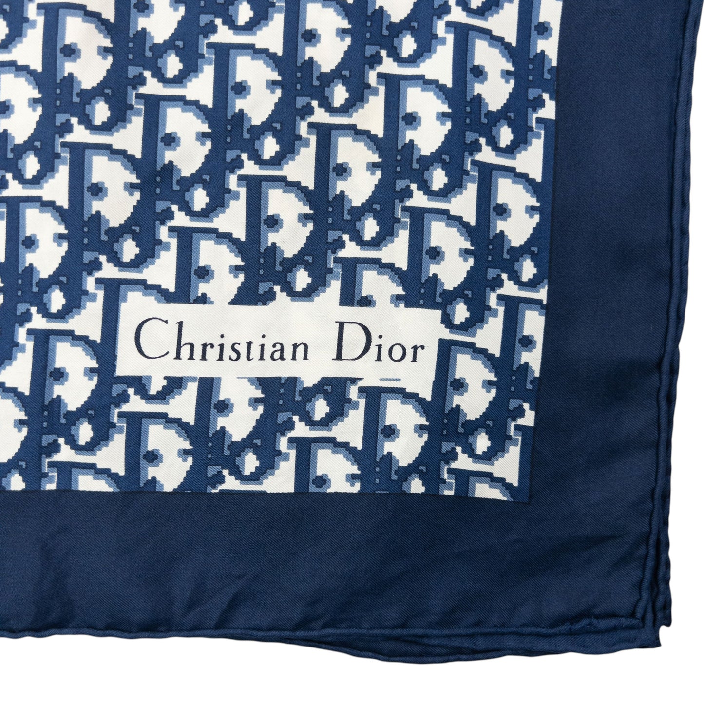Vintage 2000s Dior Monogram Silk Scarf