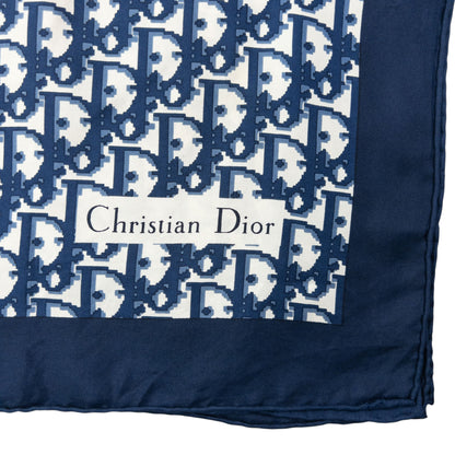 Vintage 2000s Dior Monogram Silk Scarf