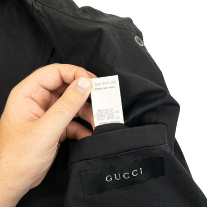 Vintage 90s Gucci By Tom Ford Zip Up Rain Jacket Womens Size L