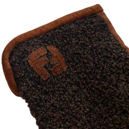 Vintage Fendi Knitted Gloves