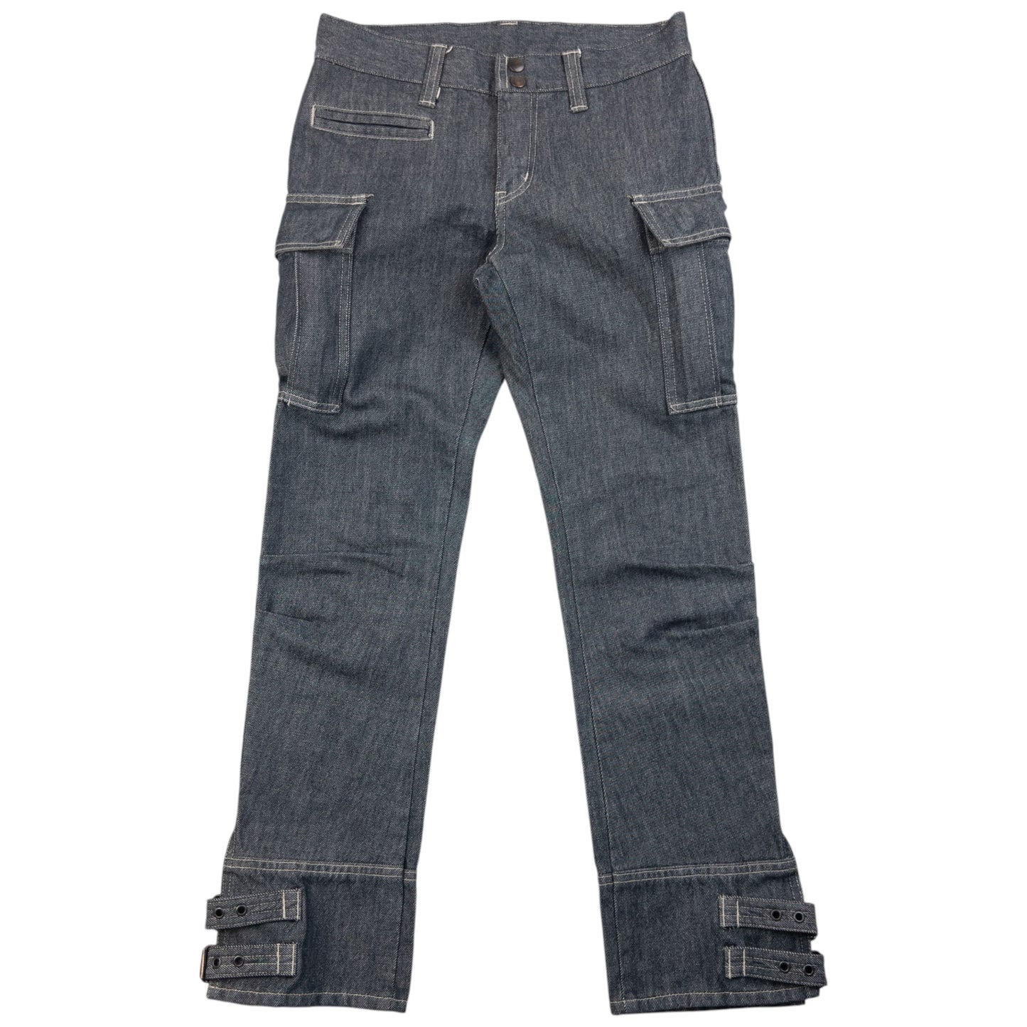 Vintage 90s Hysteric Glamour Buckle Cuff Denim Jeans Size W27