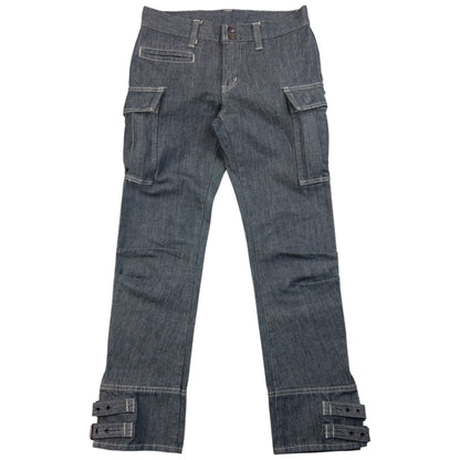 Vintage 90s Hysteric Glamour Buckle Cuff Denim Jeans Size W27