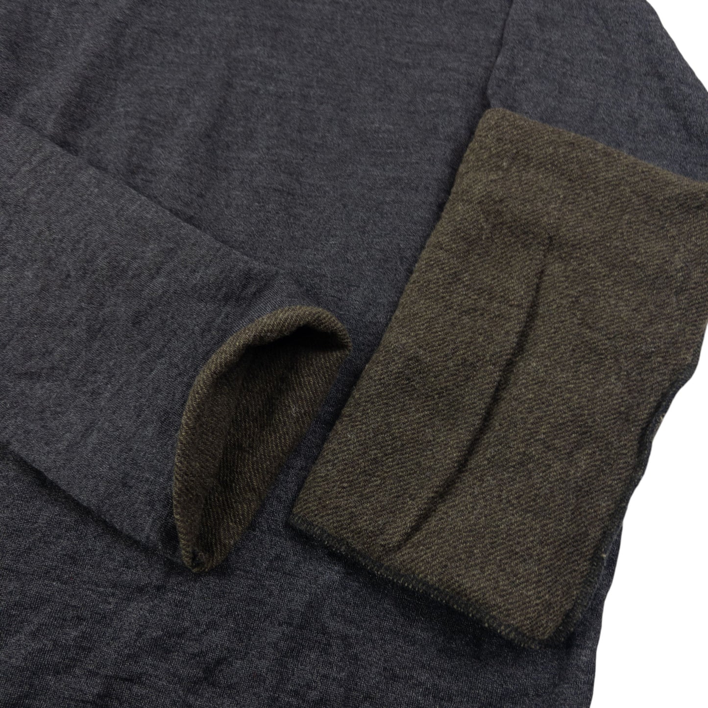 Vintage 90s Yohji Yamamoto Lightweight Roll Sleeve Jumper Size S